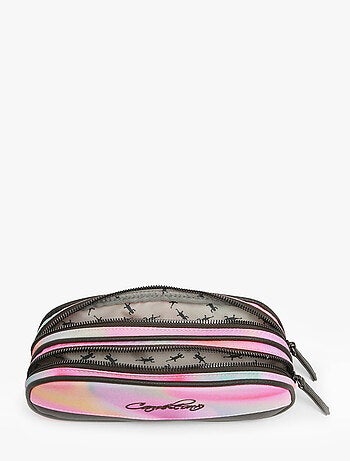 Trousse école 24cm avec 2 compartiments Caméléon Vintage Fantasy