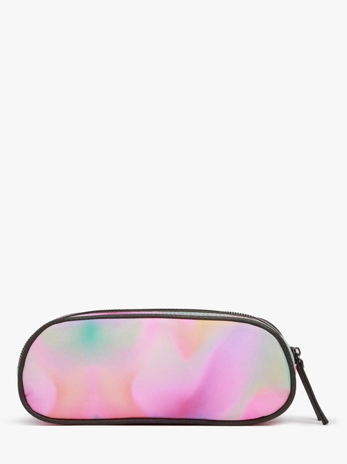 Trousse école 24cm avec 2 compartiments Caméléon Vintage Fantasy - Kiabi