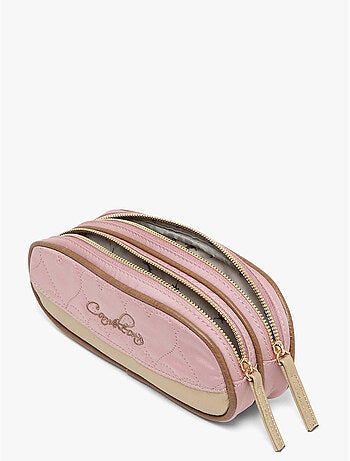 Trousse école 24cm avec 2 compartiments caméléon vintage fantasy