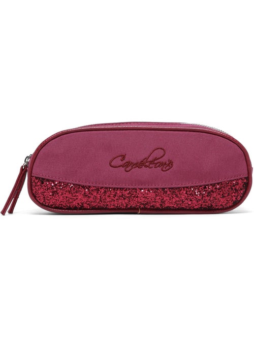 Trousse école 24cm avec 2 compartiments caméléon vintage fantasy - Kiabi