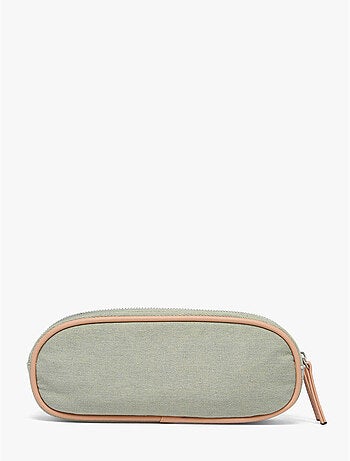 Trousse école 24cm avec 2 compartiments caméléon vintage fantasy
