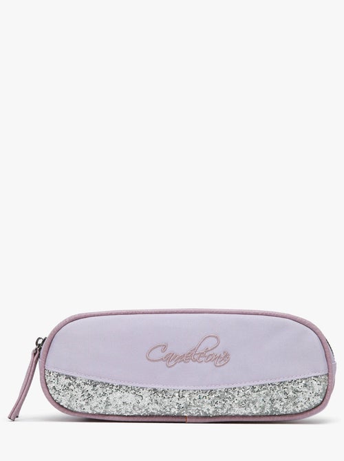 Trousse école 24cm avec 2 compartiments Caméléon Vintage Fantasy - Kiabi