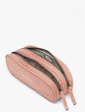 Trousse école 24cm avec 2 compartiments Caméléon Vintage