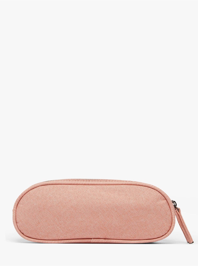 Trousse école 24cm avec 2 compartiments Caméléon Vintage Rose parme - Kiabi