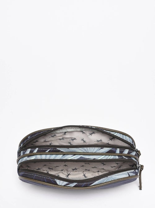 Trousse école 24cm avec 2 compartiments Caméléon Vintage Urban - Kiabi