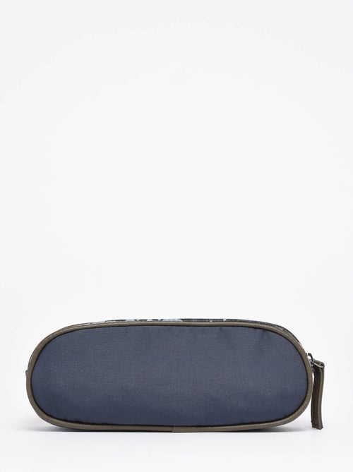 Trousse école 24cm avec 2 compartiments Caméléon Vintage Urban - Kiabi