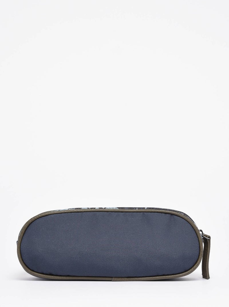 Trousse école 24cm avec 2 compartiments Caméléon Vintage Urban Blanc Gris - Kiabi