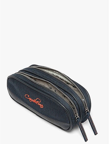 Trousse école 24cm avec 2 compartiments Caméléon Vintage Urban