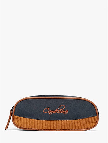 Trousse école 24cm avec 2 compartiments Caméléon Vintage Urban