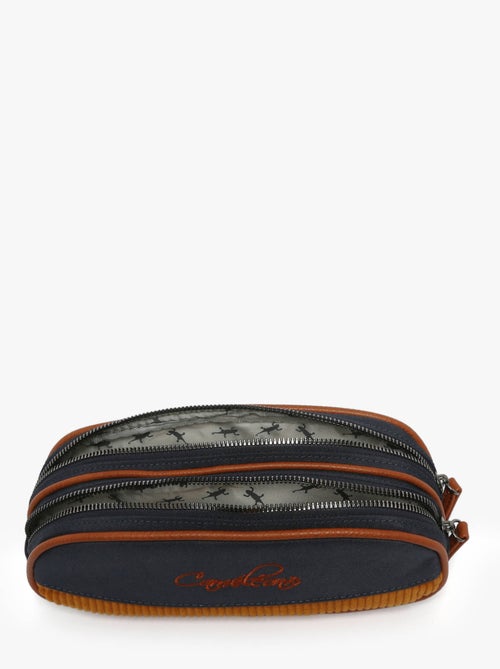 Trousse école 24cm avec 2 compartiments Caméléon Vintage Urban - Kiabi