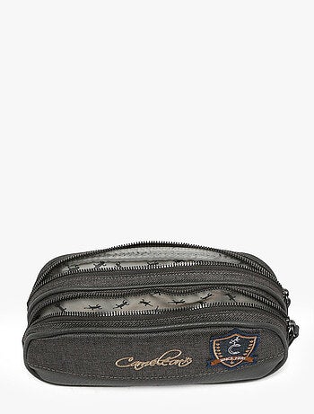 Trousse école 24cm avec 2 compartiments Caméléon Vintage Urban