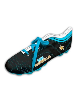 Trousse en forme de chaussure de football Marseille
