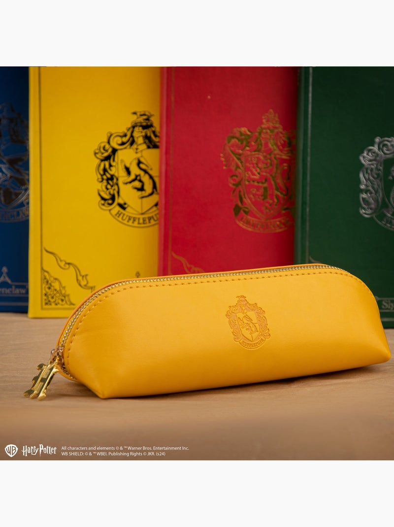 Trousse en similicuir Poufsouffle - Harry Potter Jaune - Kiabi