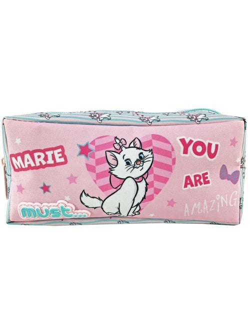 Trousse en toile imprimée Marie Disney 1 compartiment - Kiabi