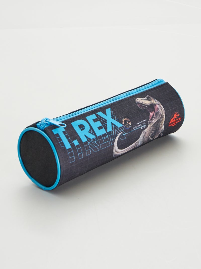 Trousse en toile 'T-Rex' noir - Kiabi