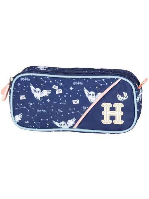 Trousse enfant harry potter 2 compartiments pour fournitures scolaires - bleu marine - Kiabi Trousse enfant harry potter 2 compartiments pour fournitures scolaires - bleu marine - Kiabi
