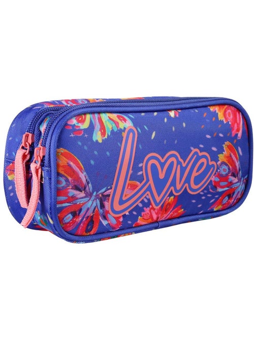 Trousse 'Ettavee' – Rectangulaire 2 compartiments – 22 cm - Kiabi