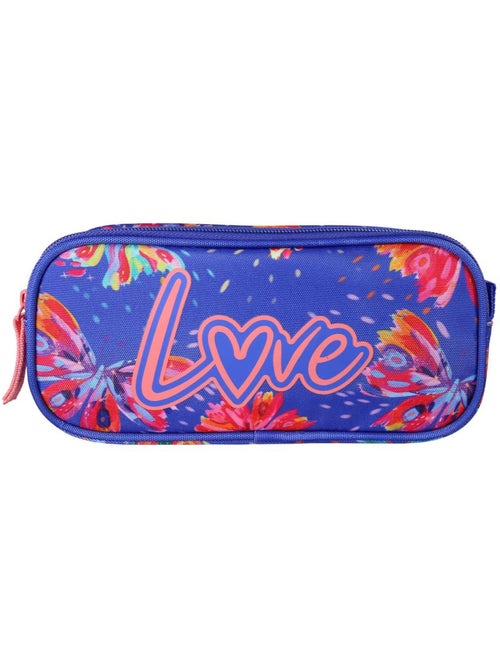 Trousse 'Ettavee' – Rectangulaire 2 compartiments – 22 cm - Kiabi