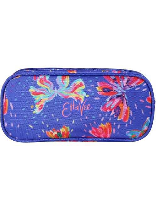 Trousse 'Ettavee' – Rectangulaire 2 compartiments – 22 cm - Kiabi