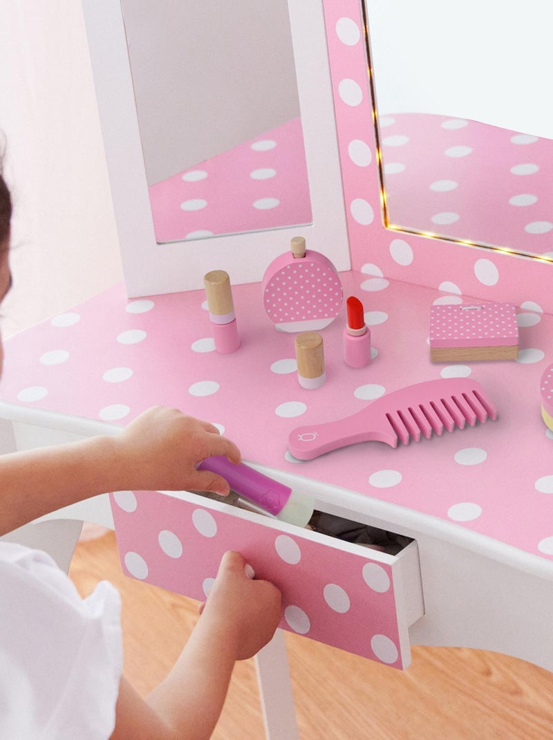 Trousse faux maquillage enfant fille jouet imitation cosmétique 10 accessoires N/A - Kiabi