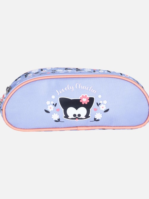 Trousse fille CHACHA Lovely bleu lavande - Kiabi