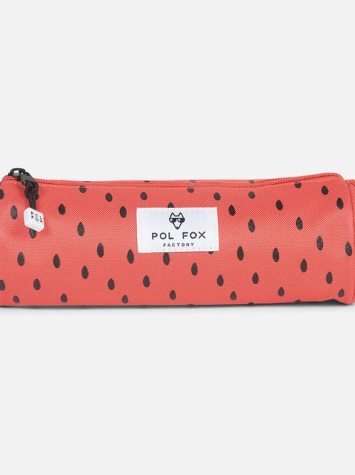 Trousse fille POL FOX Tutti Frutti corail - Kiabi