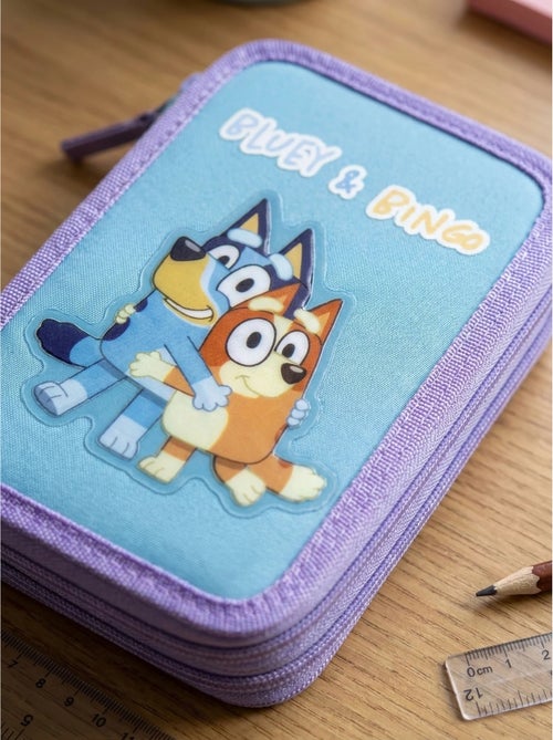 Trousse garnie 3 compartiments bluey bbc studios - Kiabi Trousse garnie 3 compartiments bluey bbc studios - Kiabi