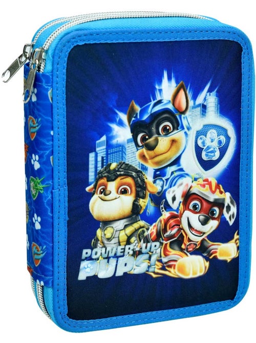 Trousse garnie double compartiment Power Up Pat Patrouille 18 CM - Kiabi
