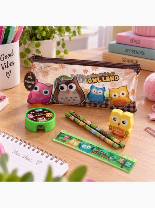 Trousse garnie jolie chouette - Kiabi