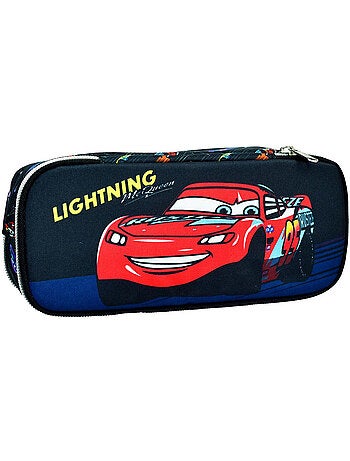 Trousse GIM Cars Lightning en textile 2 compartiments