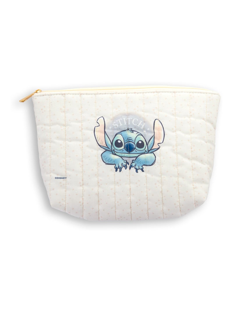 Trousse Grand Format 30x17cm - DISNEY - Voyage & Rangement - Stitch Beige - Kiabi
