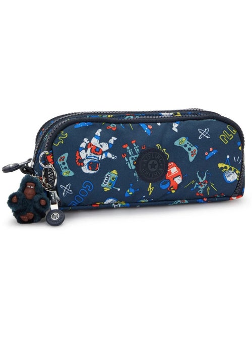 Trousse grande 3 compartiments GITROY polyester recyclé Kipling - Kiabi