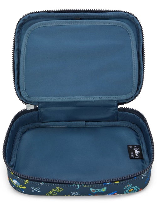Trousse grande rectangulaire polyester imprimé Space Game Kipling - Kiabi
