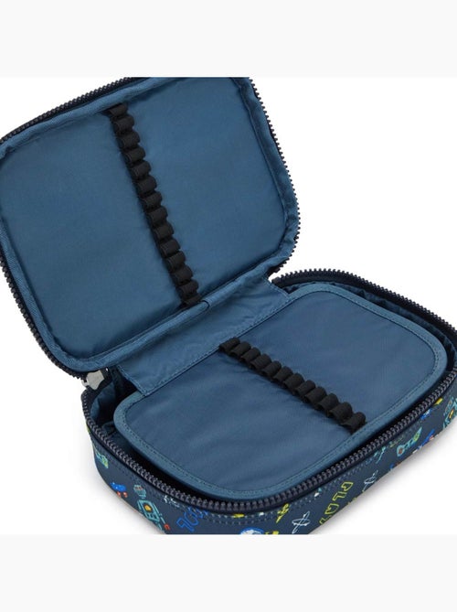 Trousse grande rectangulaire polyester imprimé Space Game Kipling - Kiabi