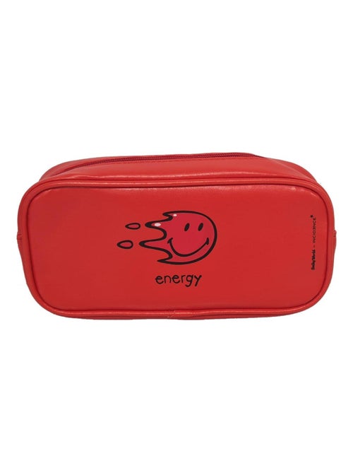 Trousse Happy Colours rouge - Kiabi