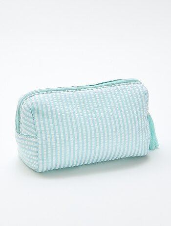 Trousse imprimée à ouverture zippée