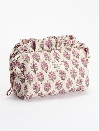 Trousse imprimée en textile