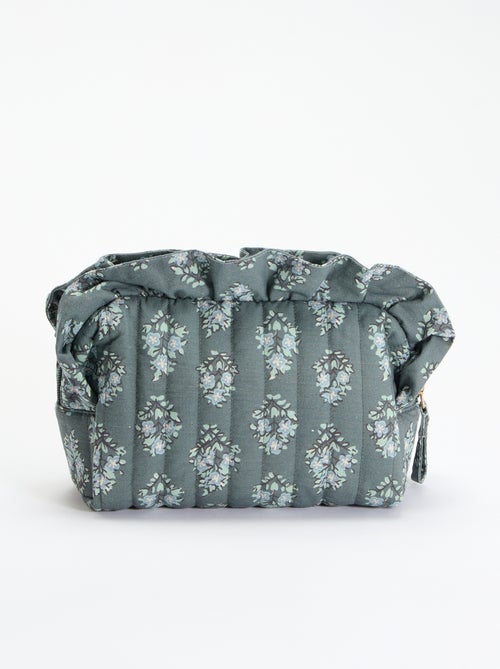 Trousse imprimée en textile - Kiabi