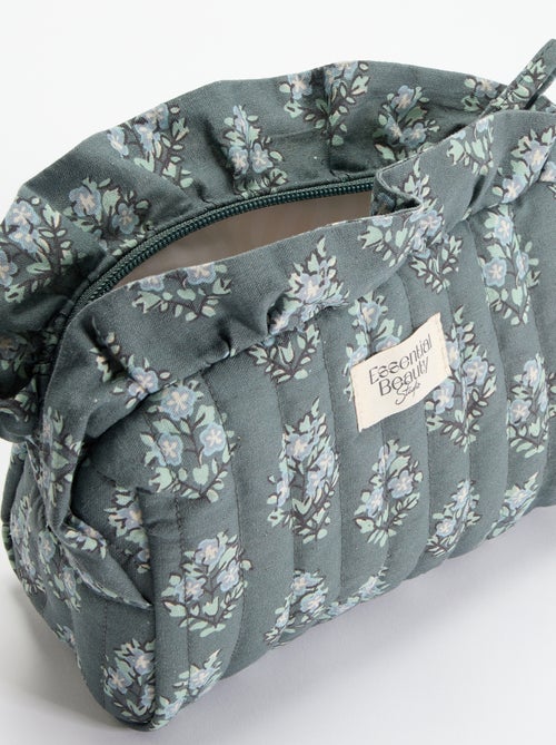 Trousse imprimée en textile - Kiabi