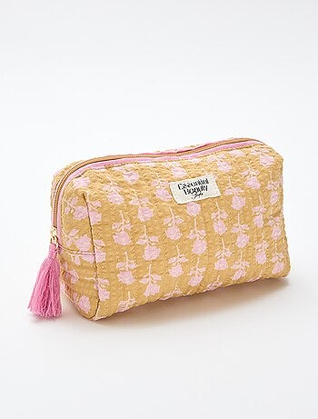Trousse imprimée et zippée