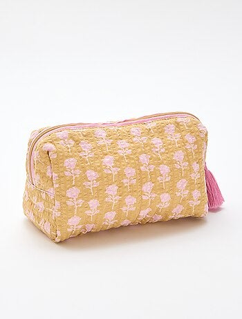 Trousse imprimée et zippée