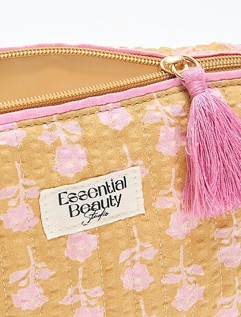 Trousse imprimée et zippée