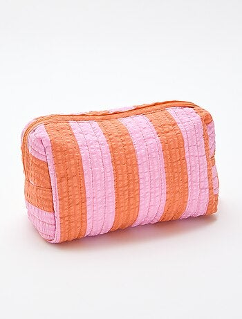 Trousse imprimée et zippée