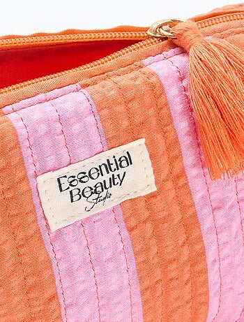 Trousse imprimée et zippée