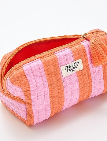 Trousse imprimée et zippée