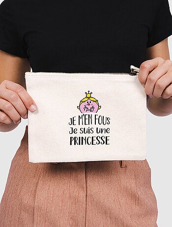 Trousse JE M EN FOUS JE SUIS UNE PRINCESSE