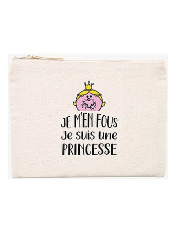 Trousse JE M EN FOUS JE SUIS UNE PRINCESSE