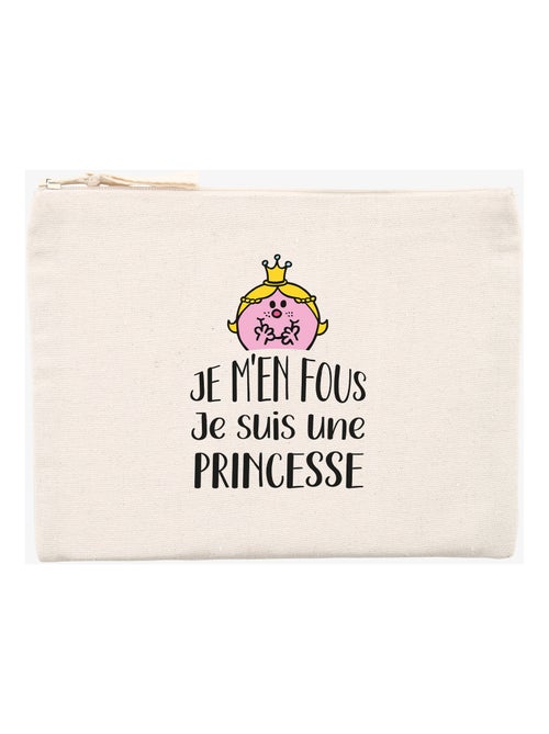 Trousse JE M EN FOUS JE SUIS UNE PRINCESSE - Kiabi