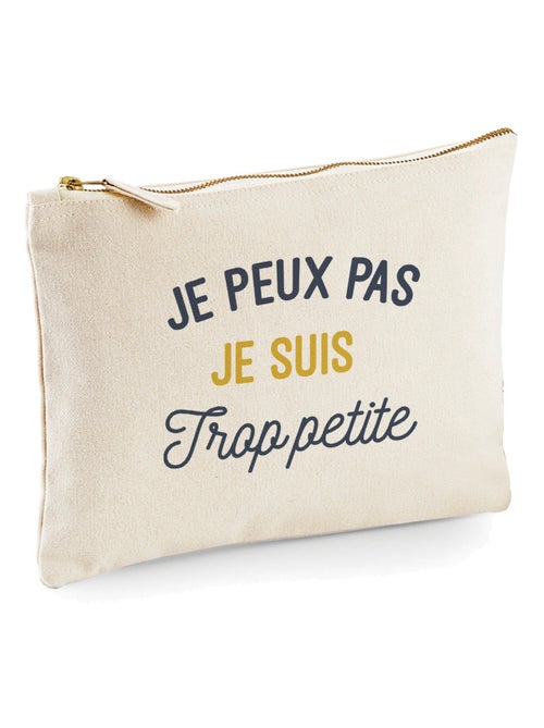 Trousse JE PEUX PAS JE SUIS TROP PETITE - Kiabi