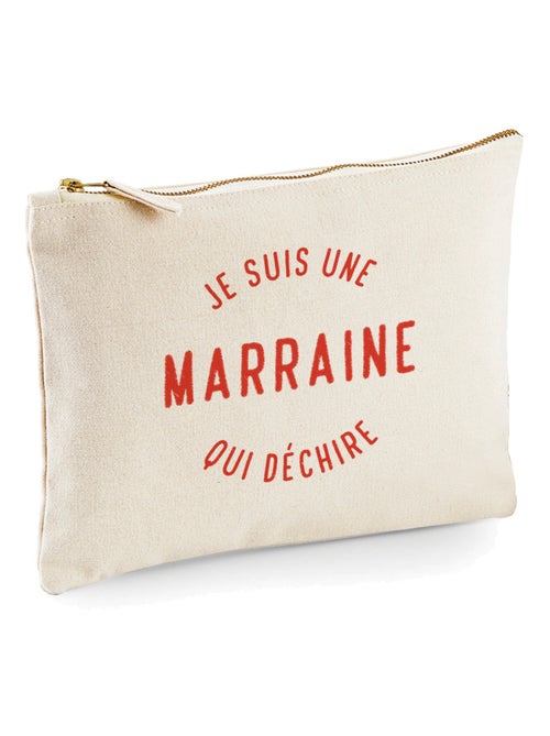 Trousse JE SUIS UNE MARRAINE QUI DÉCHIRE 2 MPT - Kiabi